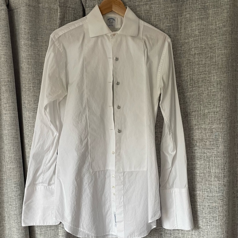 COPY - COPY - Brooks brother tuxedo shirt